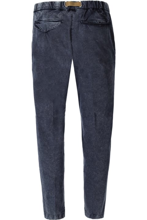 White Sand Greg Heritage Blue Trousers