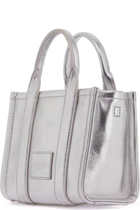 Homeware Marc Jacobs The Metallic Leather Crossbody Tote Bag