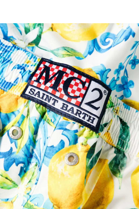 Swimwear for Men MC2 Saint Barth Ultralight Swim Short 70`s Print