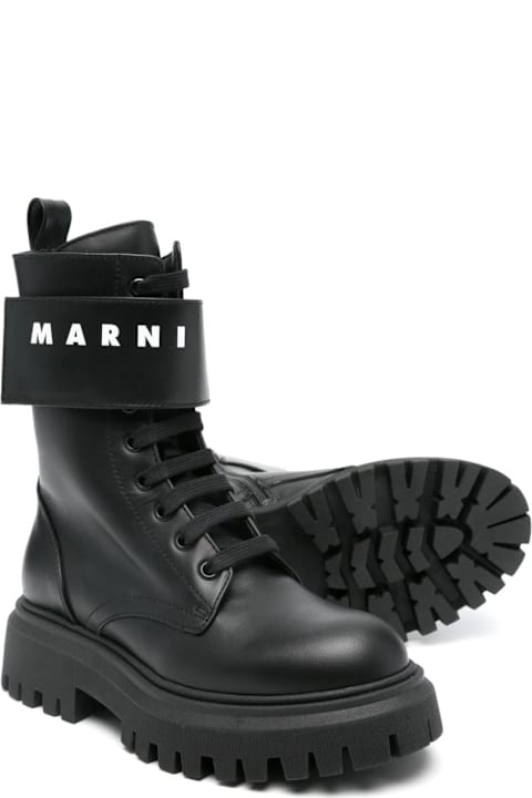 Marni for Kids Marni Stivali Con Logo