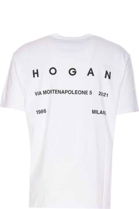 Hogan Topwear for Men Hogan Logo T-shirt