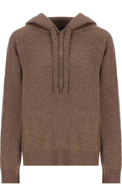 'S Max Mara Fleeces & Tracksuits for Women 'S Max Mara Drawstring Knitted Hoodie