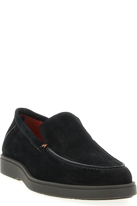 Santoni for Kids Santoni 'drain' Loafers