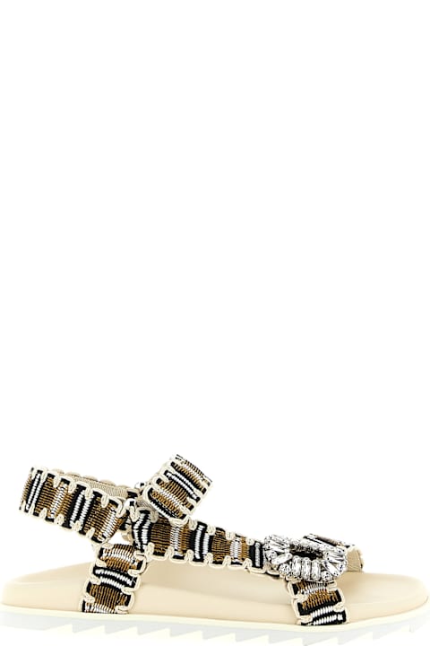 Roger Vivier 'slidy Viv' Trek' Sandals