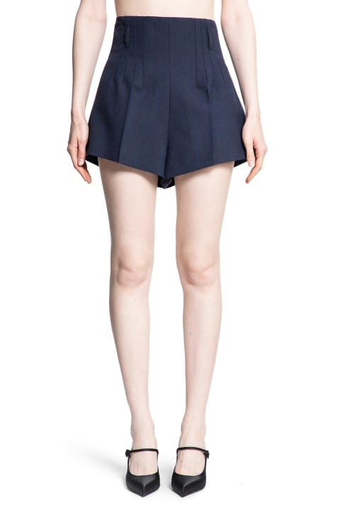Pants & Shorts for Women Prada High-waist Flared Shorts