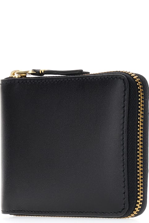 Comme des Garçons Wallet for Women Comme des Garçons Wallet Black Leather Wallet