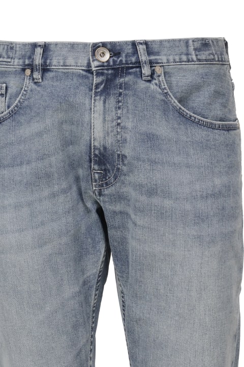 メンズ Eleventyのデニム Eleventy Mid-rise Tapered Jeans
