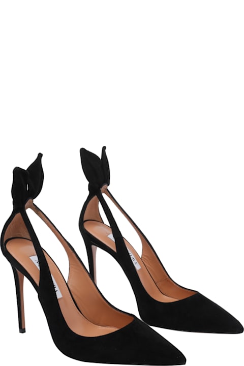Aquazzura Bow Tie Pump Sandals