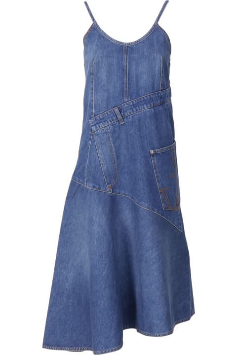 J.W. Anderson for Women J.W. Anderson Denim Dress With Twisted Design