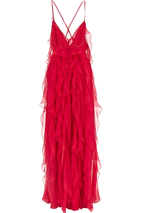 Alberta Ferretti Clothing for Women Alberta Ferretti Chiffon Dress