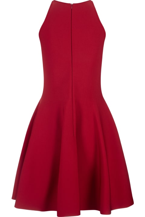 ウィメンズ新着アイテム Alexander McQueen Red Skater Mini Dress