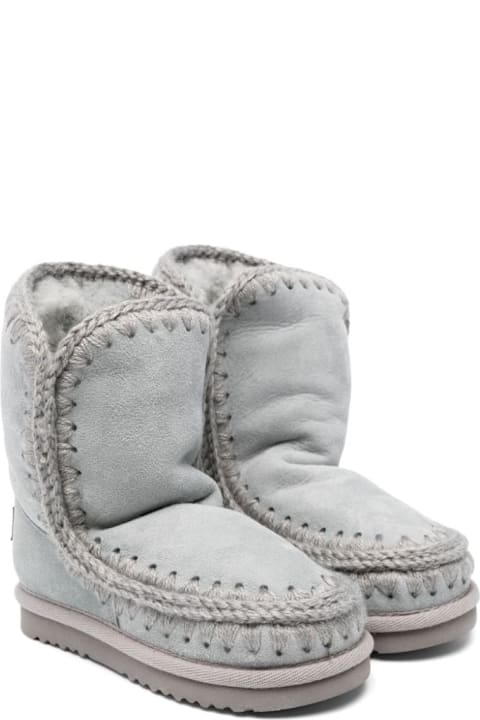 Mou for Kids Mou Blue/grey Girl Shoes