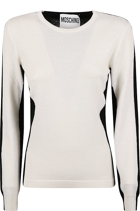 Moschino Sweaters for Women Moschino Round Neck Sweater