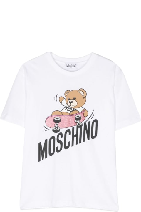 Moschino for Kids Moschino Maxi Logo T-shirt