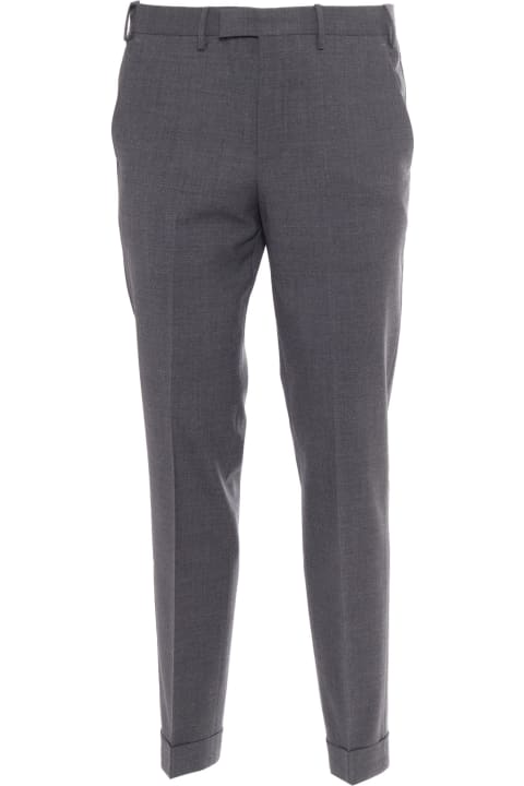 Homeware PT Torino Master, Flat Front, Diagonal Pockets, Flap Back Pockets, Turn-up