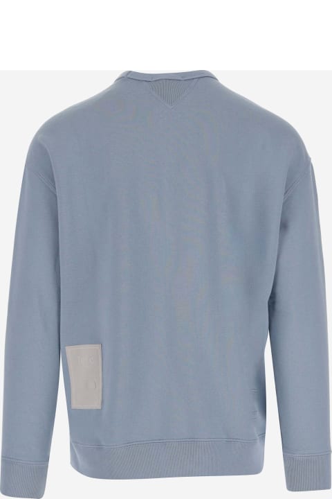 Ten C Fleeces & Tracksuits for Men Ten C Cotton Sweatshirt With Appliqué