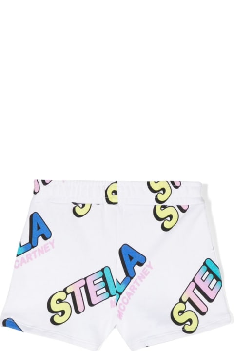 Bottoms for Girls Stella McCartney Kids Sports Shorts With Print