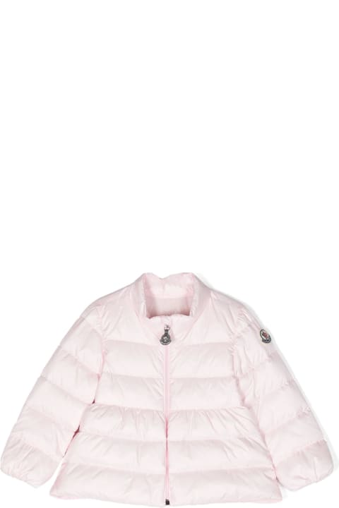 Fashion for Baby Boys Moncler Moncler New Maya Coats Pink