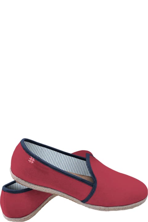 Fashion for Women MC2 Saint Barth Red And Blue Navy Canvas Shoes For Men