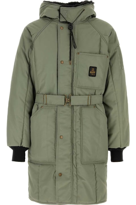 Refrigiwear for Men Refrigiwear Sage Green Polyester Original Parka