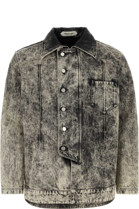 Namacheko Coats & Jackets for Men Namacheko Multicolor Manni Denim Jacket