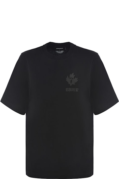 آخر صيحات الموضة من السيدات Dsquared2 T-shirt Dsquared2 Made Of Cotton