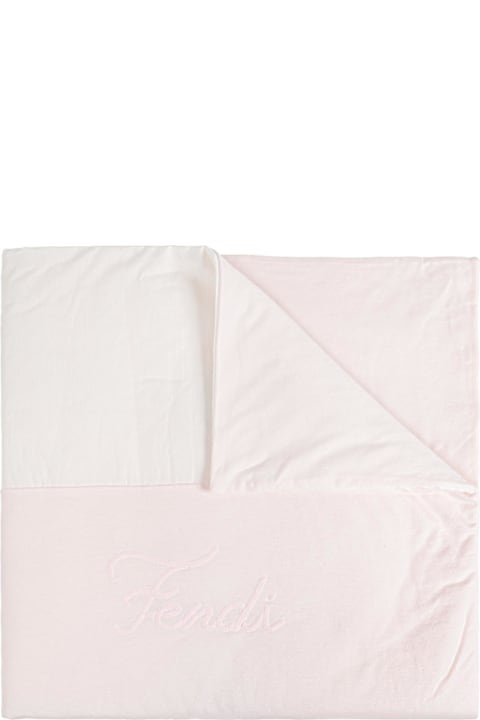 Fendi Accessories & Gifts for Boys Fendi Fendi Kids Cotton Blanket