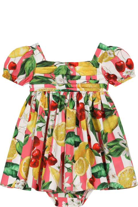 Dolce & Gabbana Dresses for Baby Girls Dolce & Gabbana Dress With Print