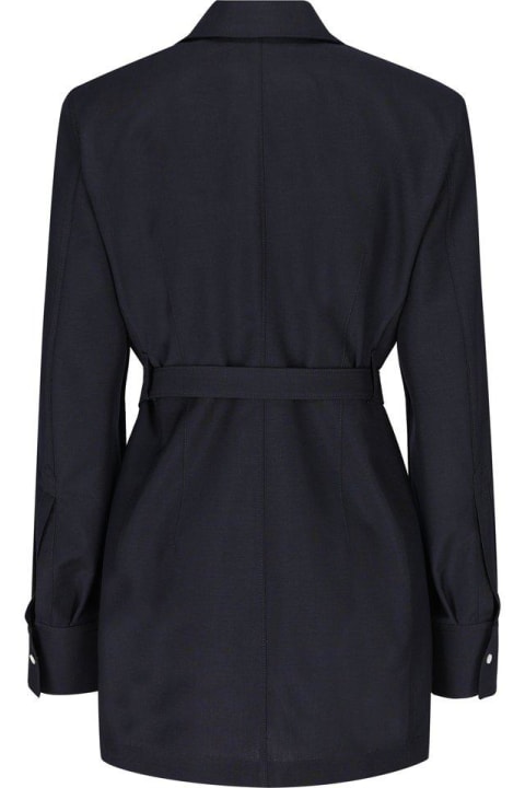 Prada Clothing for Women Prada Single-breasted Belted Shirt Jacket