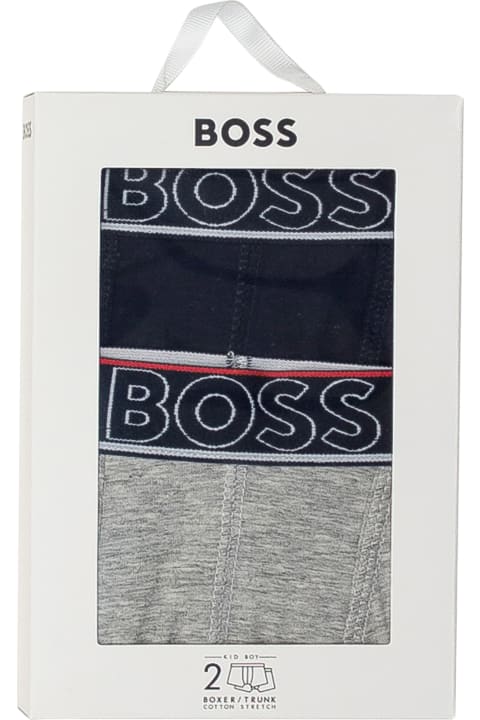 Hugo Boss Underwear for Girls Hugo Boss Set 2 Boxer Shorts