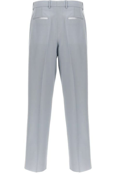 メンズ ボトムス Off-White Ow Emb Drywo Smoking' Wool Pants