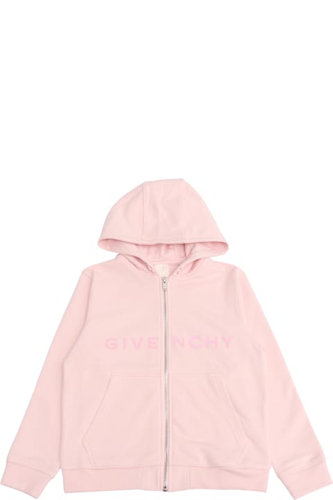 Givenchy for Kids Givenchy Hooded Cardigan