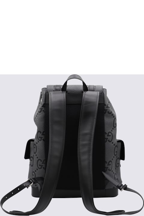 Sale for Men Gucci Dark Grey Leather Backpack