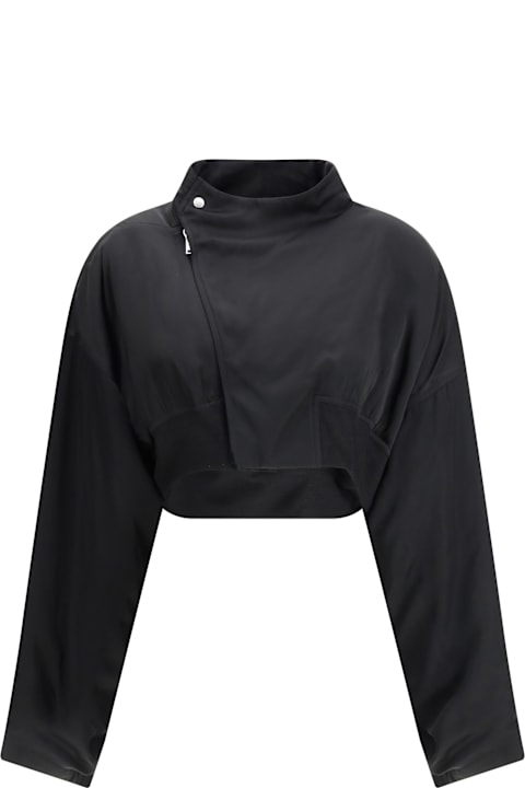 Coats & Jackets for Women Rick Owens Cropped Bomber Jacket