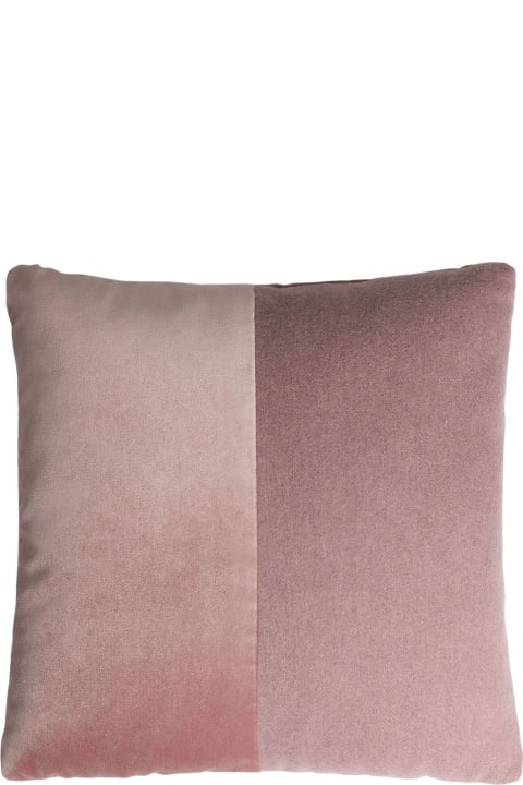Home Décor Lo Decor Happy Double Pink Wool Pillow