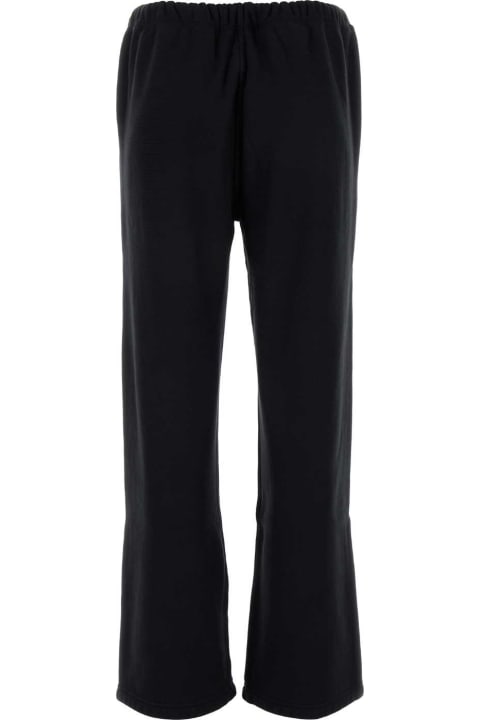 T by Alexander Wang Clothing for Women T by Alexander Wang Black Cotton Joggers