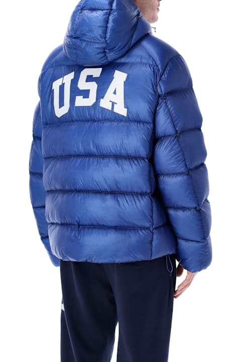 Homeware Polo Ralph Lauren Polo Ralph Lauren Hawthorne Flag Nylon Down Jacket