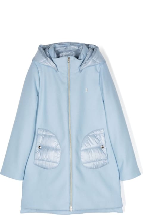 Coats & Jackets for Girls Herno Cappotto Con Cappuccio