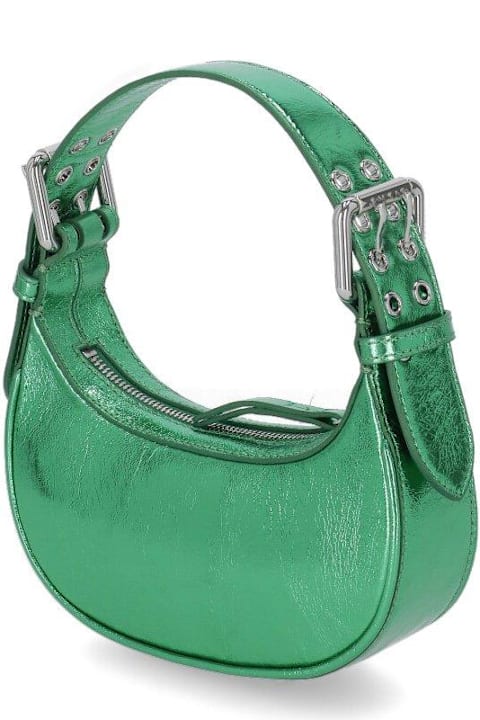 BY FAR for Women BY FAR Metallic Zipped Shoulder Bag