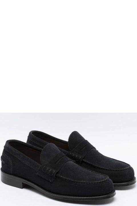 Loafers & Boat Shoes for Men Cheaney Alt Navy Suede Loafer
