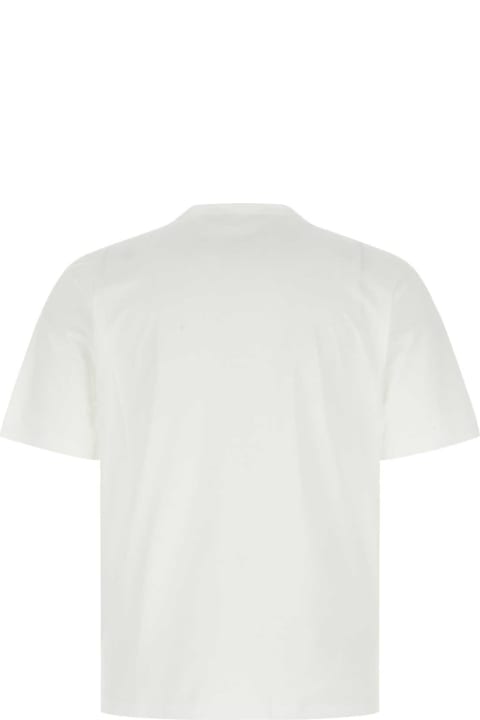 Prada Topwear for Men Prada White Cotton T-shirt