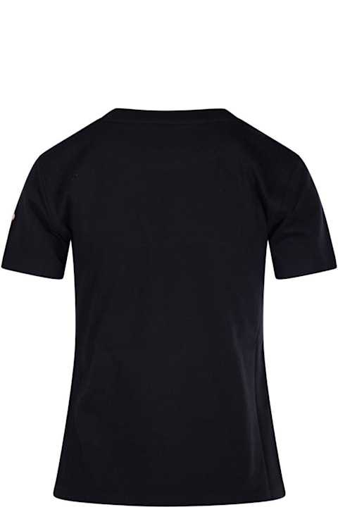 Homeware Moncler Logo Patch Crewneck T-shirt