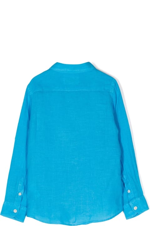 Fashion for Boys MC2 Saint Barth Saint Barth Shirts Clear Blue