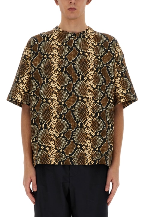 Jil Sander for Men Jil Sander T-shirt With Animal Pattern