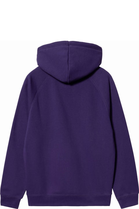 Carhartt Fleeces & Tracksuits for Men Carhartt Purple Cotton Hoodie