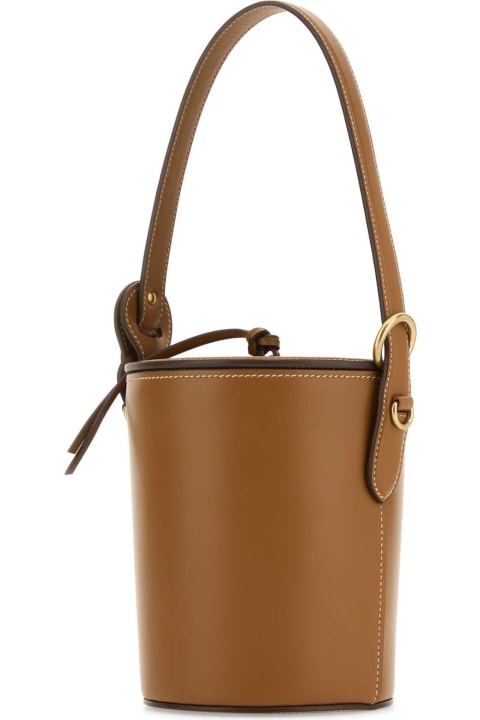Bags for Women Miu Miu Caramel Leather Bucket Bag