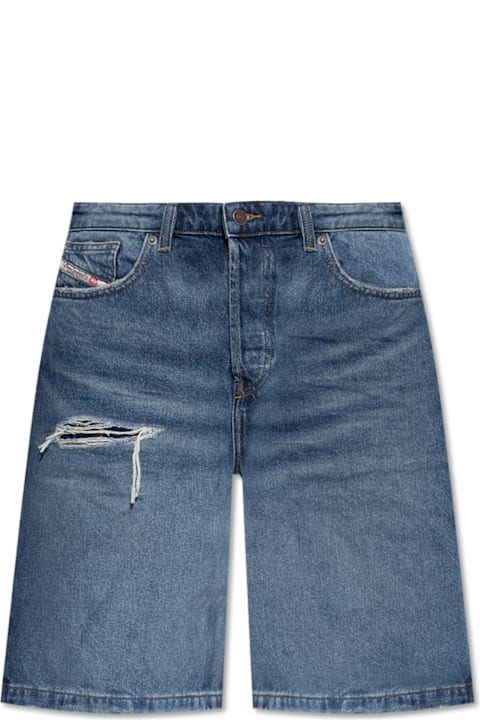 Diesel سراويل طويلة وقصيرة لـ السيدات Diesel Diesel Denim Shorts De-sire-short