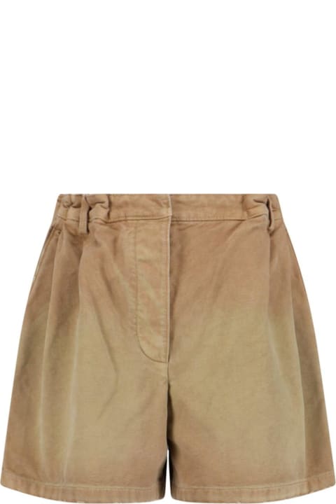 Prada Pants & Shorts for Women Prada Canvas Shorts