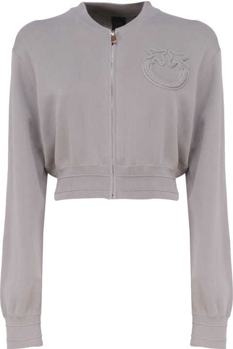 Pinko Coats & Jackets for Women Pinko Short Fleece Bomber Jacket