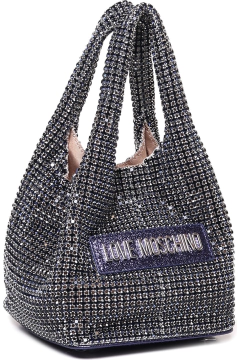 Love Moschino for Women Love Moschino Mini Bag With Sparkling Rhinestones